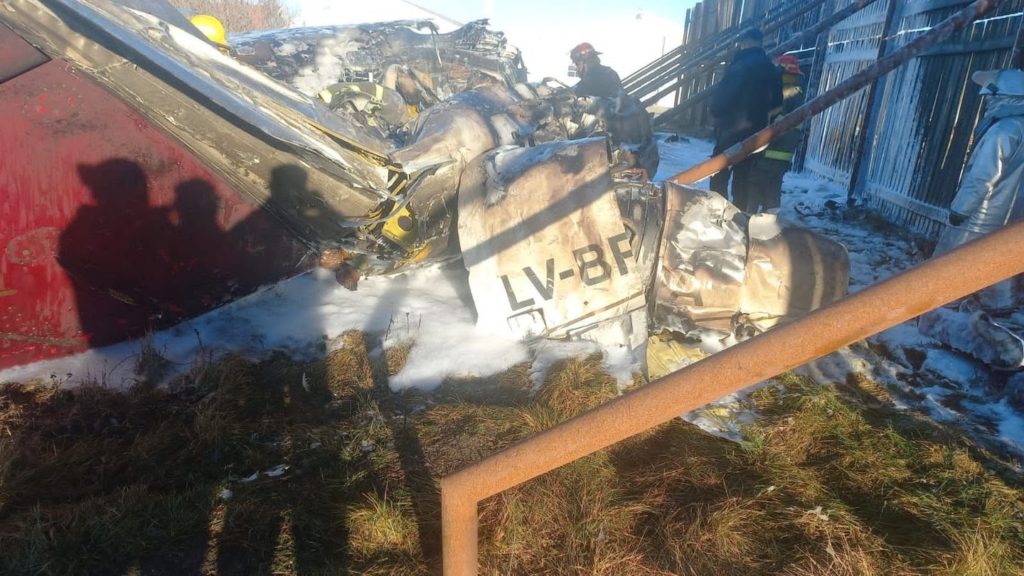 Accidente aéreo en Río Grande: murieron todos los tripulantes a bordo