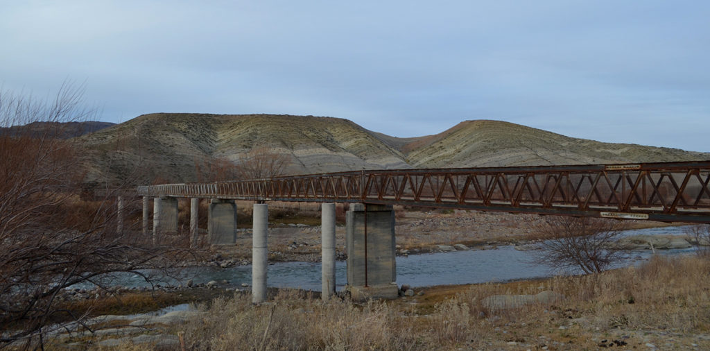 Comenzaron las primeras tareas de la obra del puente de Caepe Malal