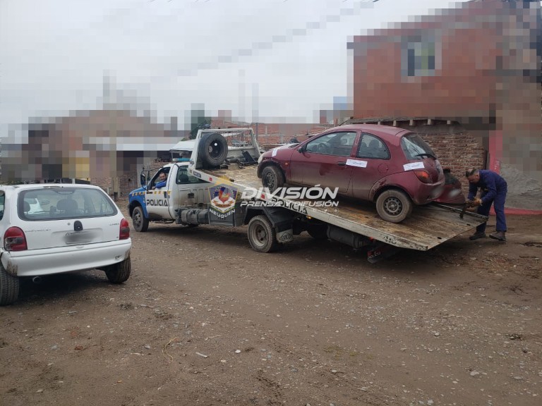 Demora y secuestro de varios vehículos en Toma Norte