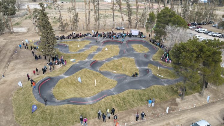 Inauguraron la primera pista de pump track de la provincia