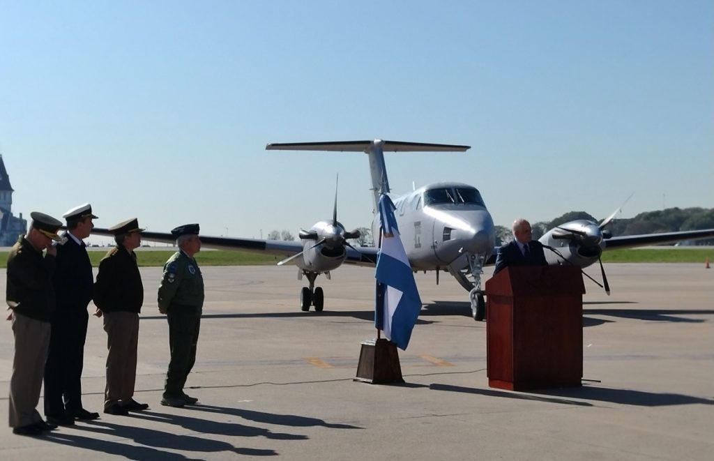 Fuerza Aérea recibió el primer avión de ataque modernizado en Argentina