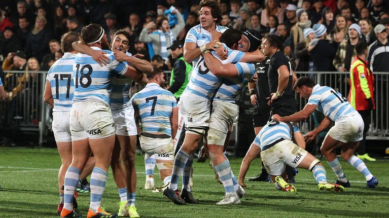 Los Pumas hicieron historia en Nueva Zelanda y le ganaron a los All Blacks