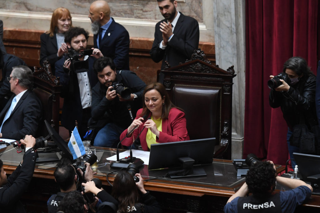 Cecilia Moreau asumió como la nueva presidenta de la Cámara de Diputados de la Nación