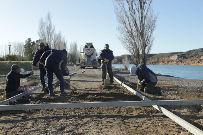 En pocos días finalizará el tramo entre la Isla Verde y el balneario Sandra Canale