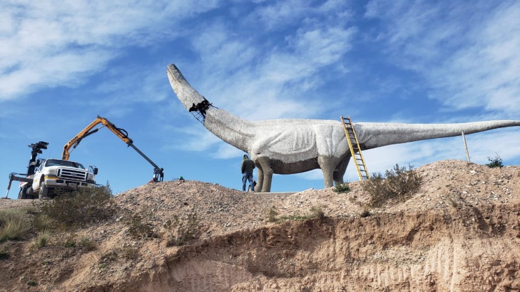 No para el fenómeno del dinosaurio de Melipal