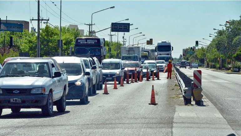 Vialidad realizará trabajos de marcación desde el puente interprovincial hasta Plottier