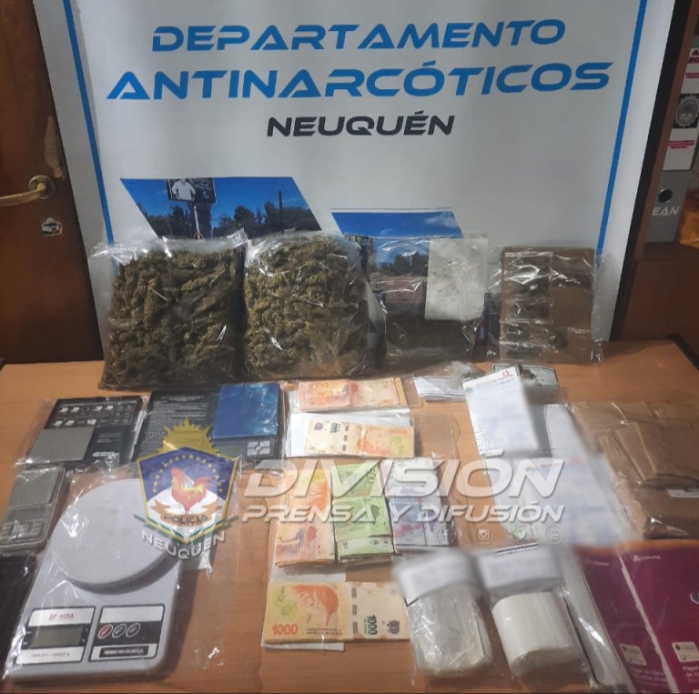 Allanan y detienen a un hombre por vender droga en Telegram