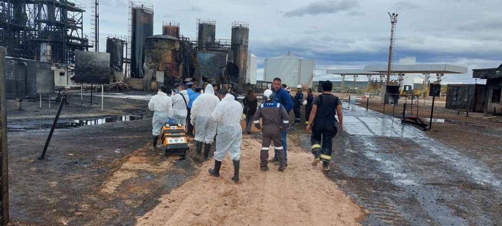 La refinería volvió a estar en manos de NAO