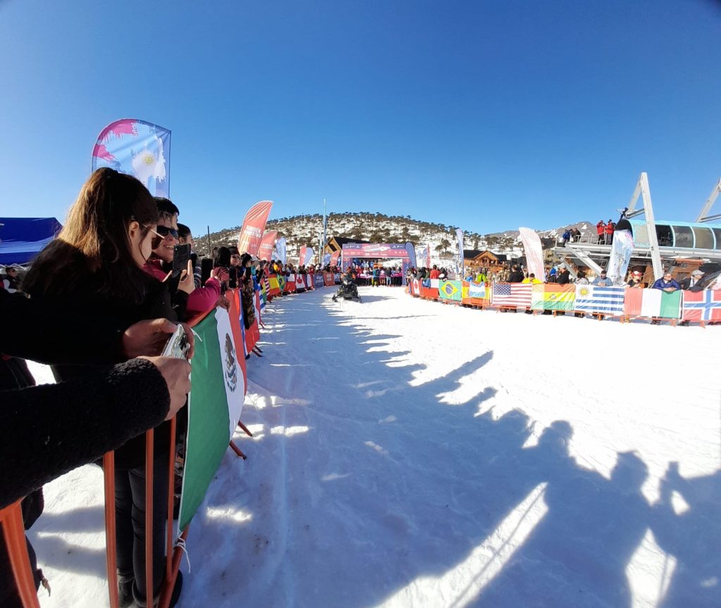 Plottier en lo más alto en el Mundial de Raquetas de Nieve