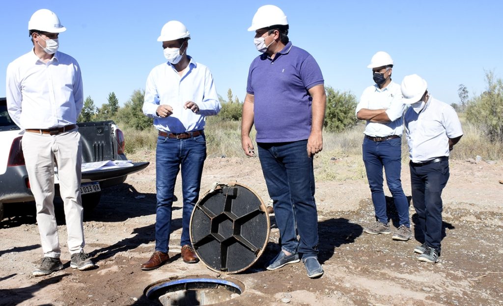 Katopodis llega a Neuquén por la inauguración del Colector Cloacal