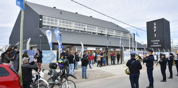 Inauguraron la Sala de Actividad Física del barrio San Lorenzo