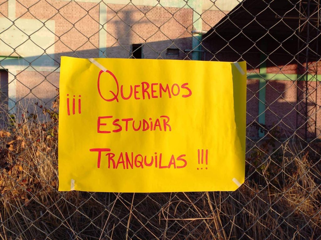 No le tomaron la denuncia a estudiantes de Plottier porque «no las tocaron»