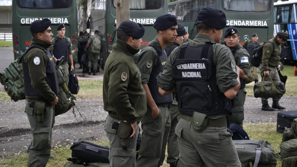 Llegaron a Bariloche efectivos federales para reforzar la seguridad