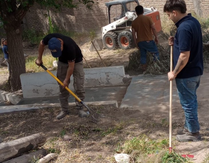 Municipio responde tras los reclamos de los vecinos por el mal estado de una plaza