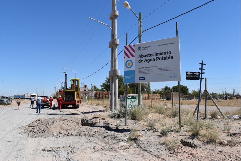 EPAS informó que en pocas semanas se habilitará la obra de agua en Nueva Esperanza