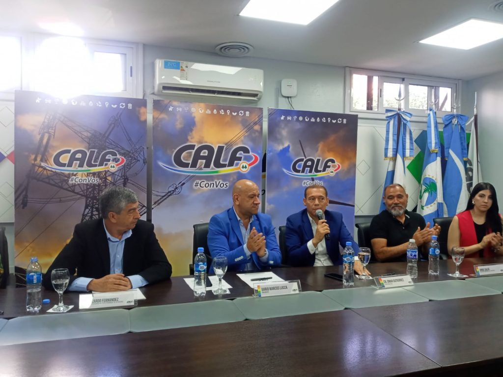 Firmaron convenio de obras de electricidad para las 127 hectáreas