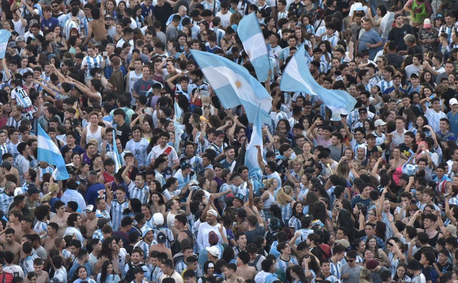 Policía confirmó detenciones durante los festejos por la Copa del Mundo