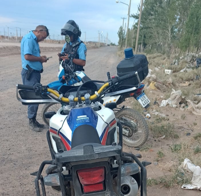 Se robó una moto de alta cilindrada y terminó detenido