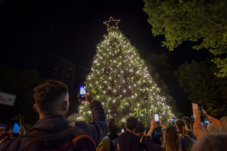 Un fin de semana navideño con clima cálido