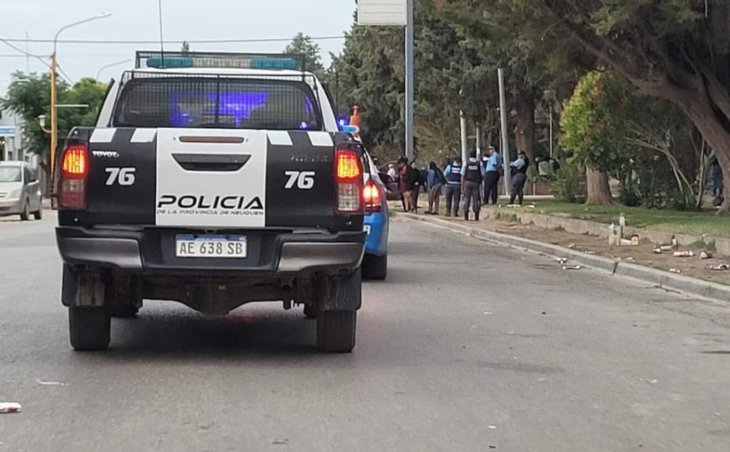 Centenario: Nuevamente se registraron disturbios sobre la calle Belgrano