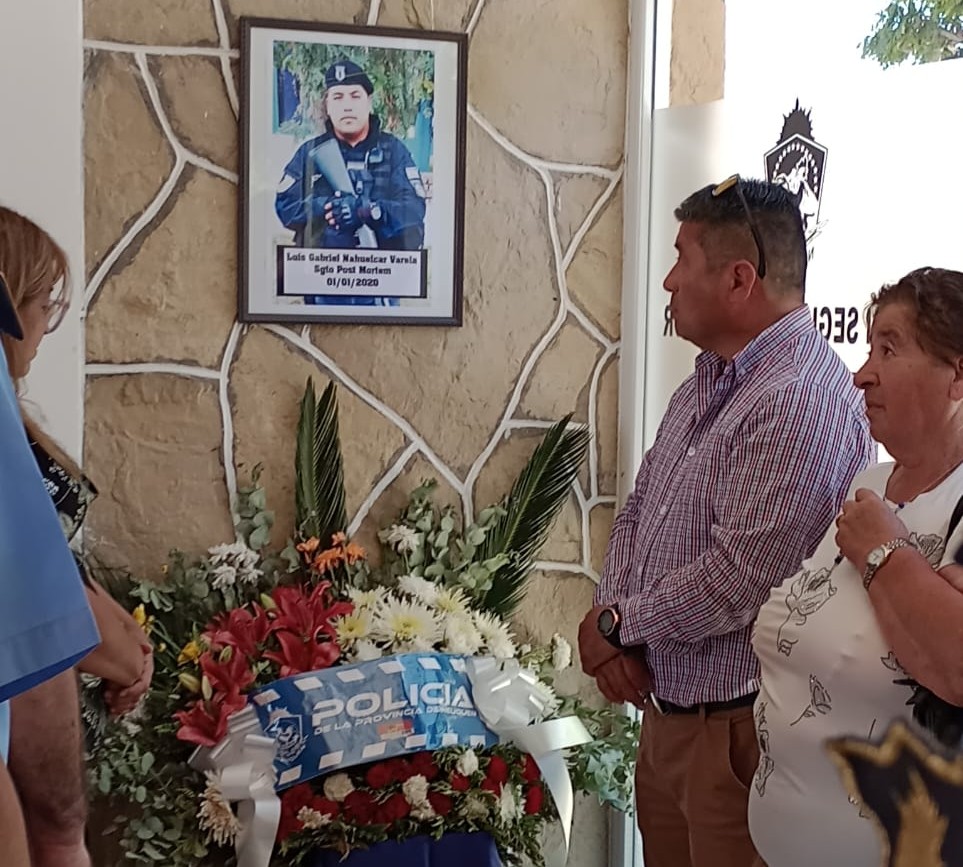 A tres años de su muerte recordaron al Sargento Luis Gabriel Nahuelcar