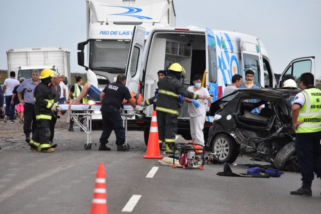 Un choque cerca de Choele Choel dejó 7 heridos de gravedad