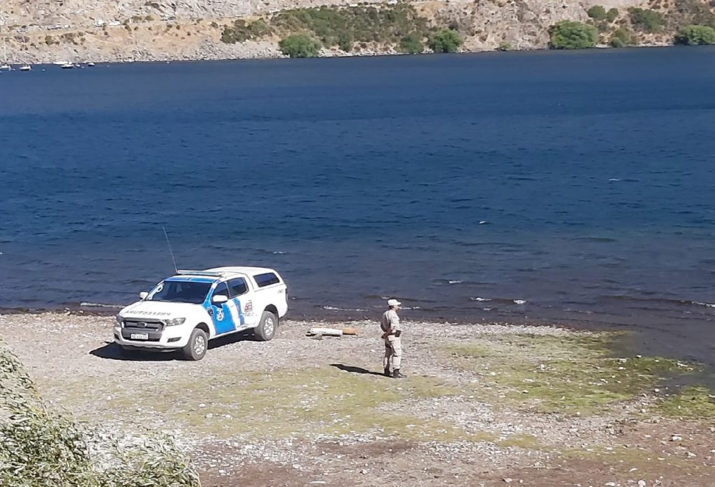 Encontraron un cuerpo en el lago Lácar