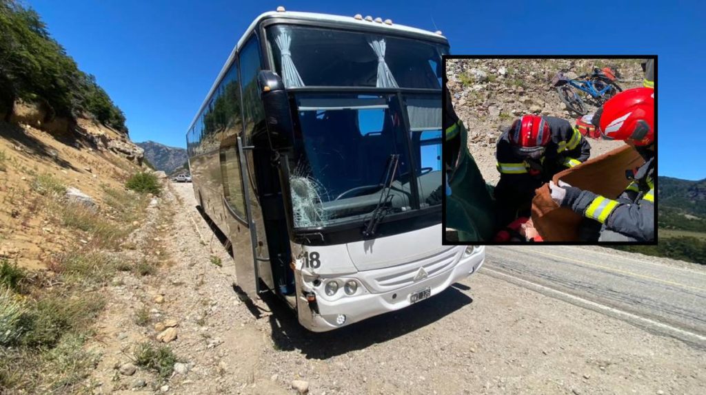 Falleció ciclista extranjera en San Martín de los Andes