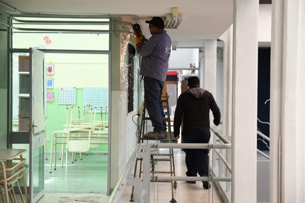 Mantenimiento Escolar asegura que casi el 100% de los establecimientos están aptos para abrir en marzo