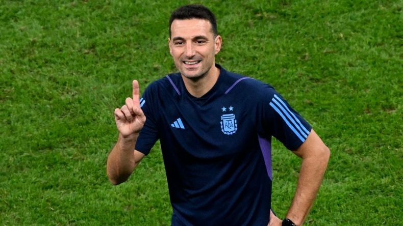 Scaloni, nominado a mejor técnico del año por la FIFA