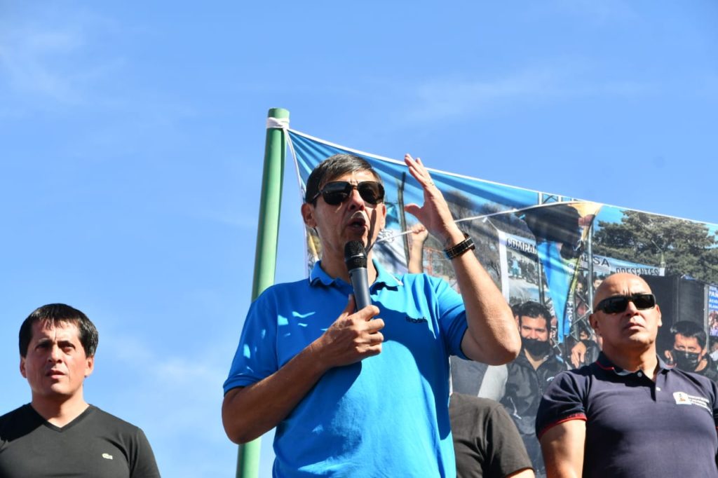 Rucci pidió no entregar las banderas de la lucha y los derechos