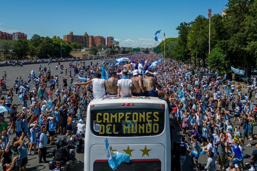 La Scaloneta ya esta en El Monumental para el amistoso con Panamá