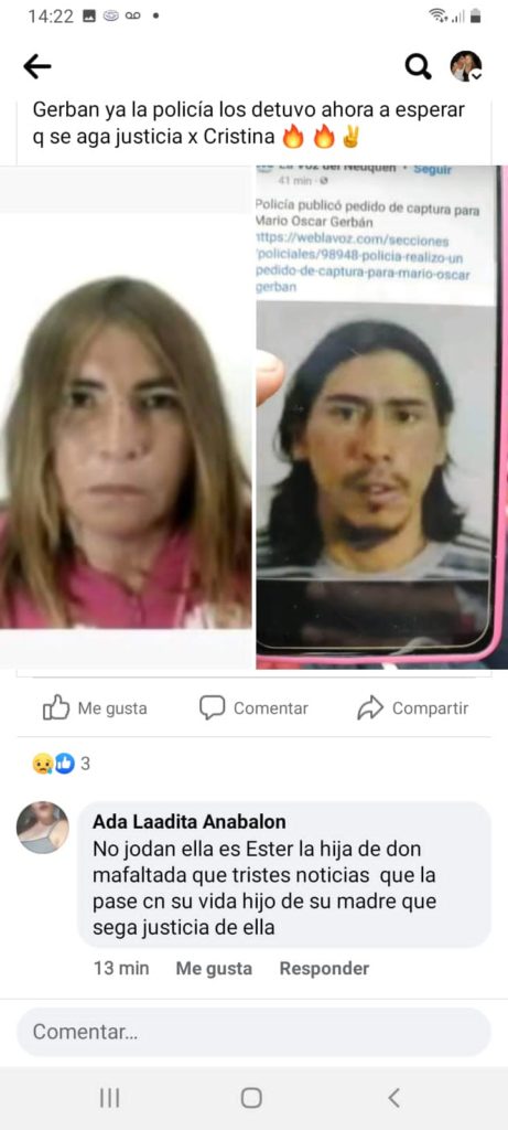 Formulan cargos a Gerbán por femicidio de Cristina González y se ordena su prisión preventiva