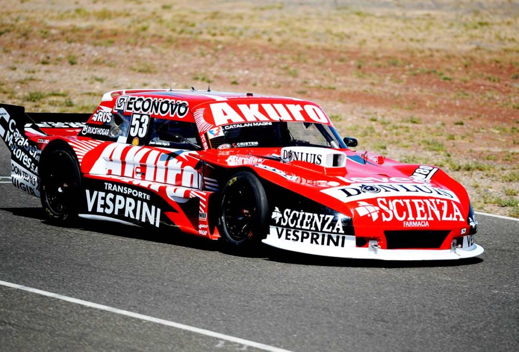 Catalán Magni en lo más alto en el Autódromo de Centenario