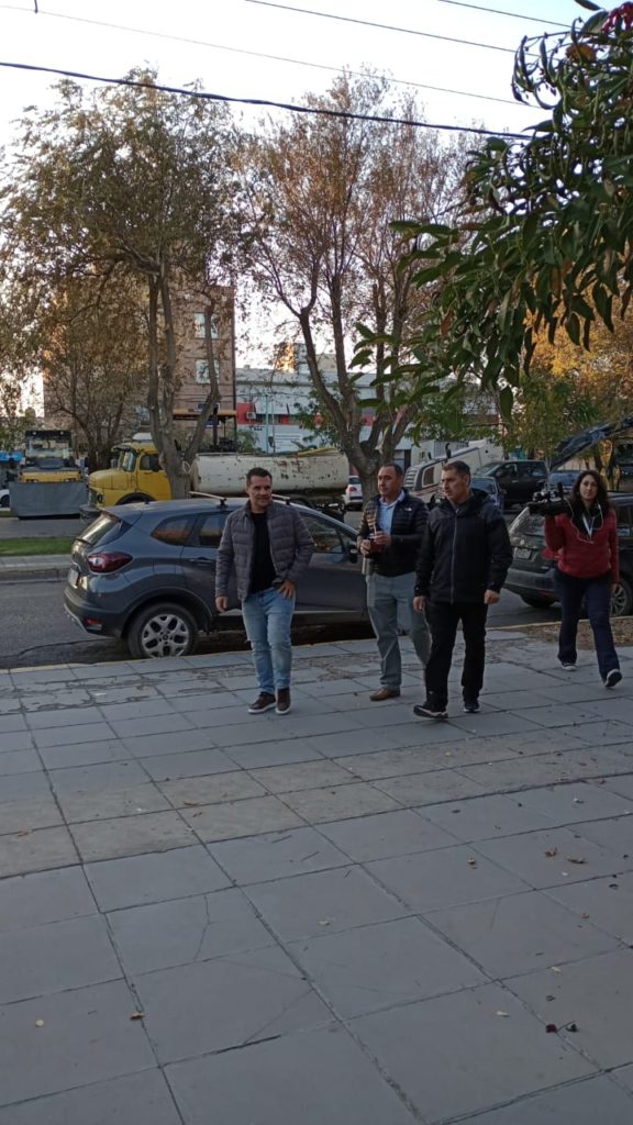 Martínez votó en la ciudad de Neuquén