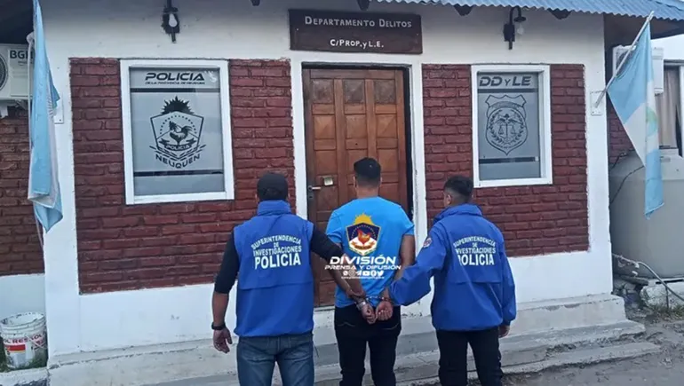 Detienen a estafador prófugo de Chubut en Neuquén