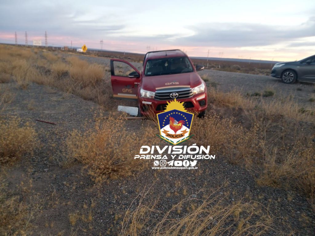 Robó una camioneta, manejó por la ruta y lo arrestaron en Senillosa