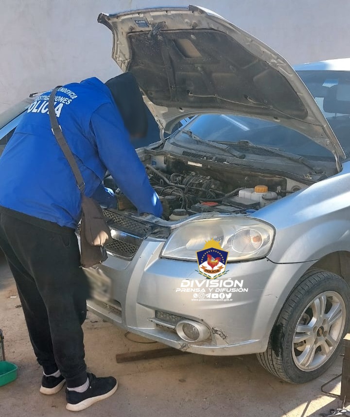 Detienen a un mecánico por tener un motor robado en su taller