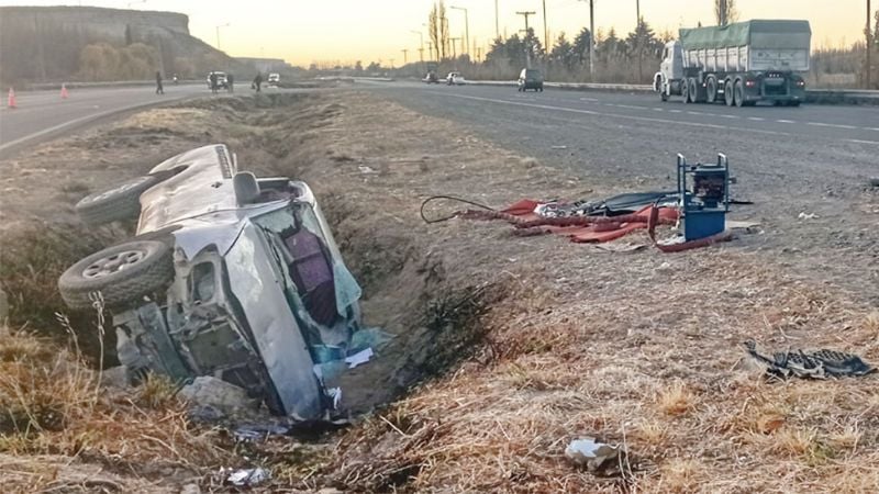 Trágico accidente en la Ruta 22: Una vuelta a casa que terminó en tragedia