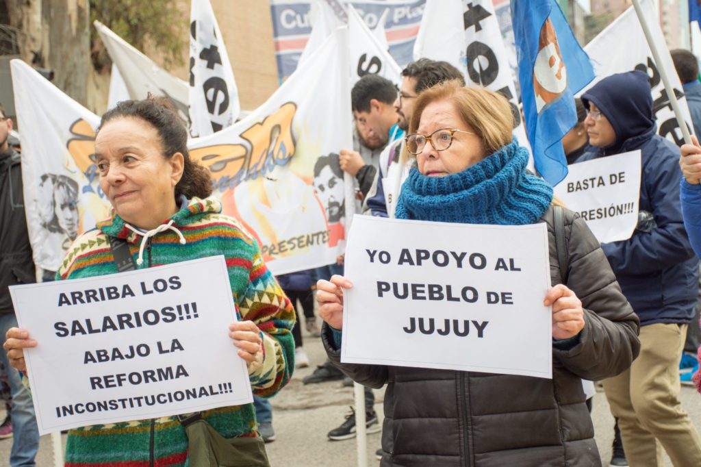 Organizan una marcha en apoyo a Jujuy