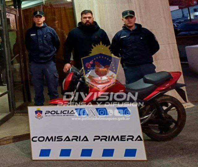 Recuperan moto con pedido de secuestro