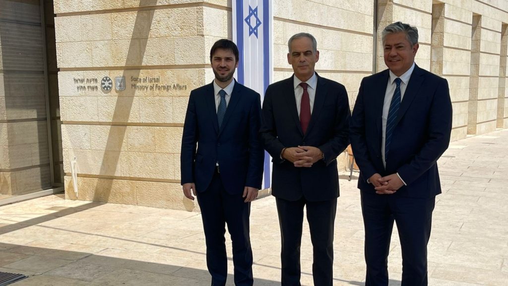Figueroa finalizó su visita al Estado de Israel