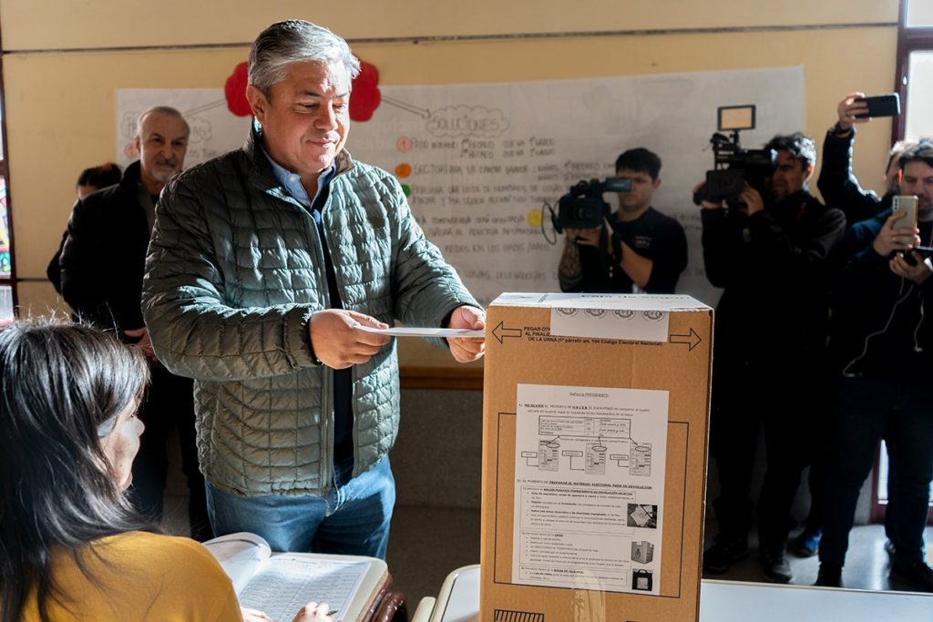 Rolando Figueroa: «Es la primera vez que no voto como candidato»