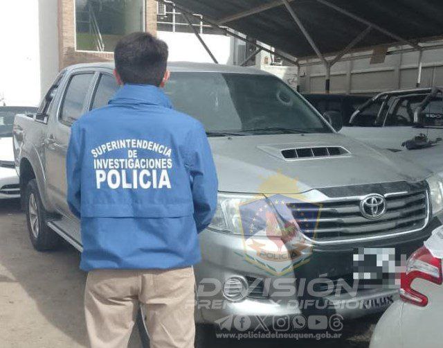 Recuperaron en Neuquén una camioneta con pedido de secuestro