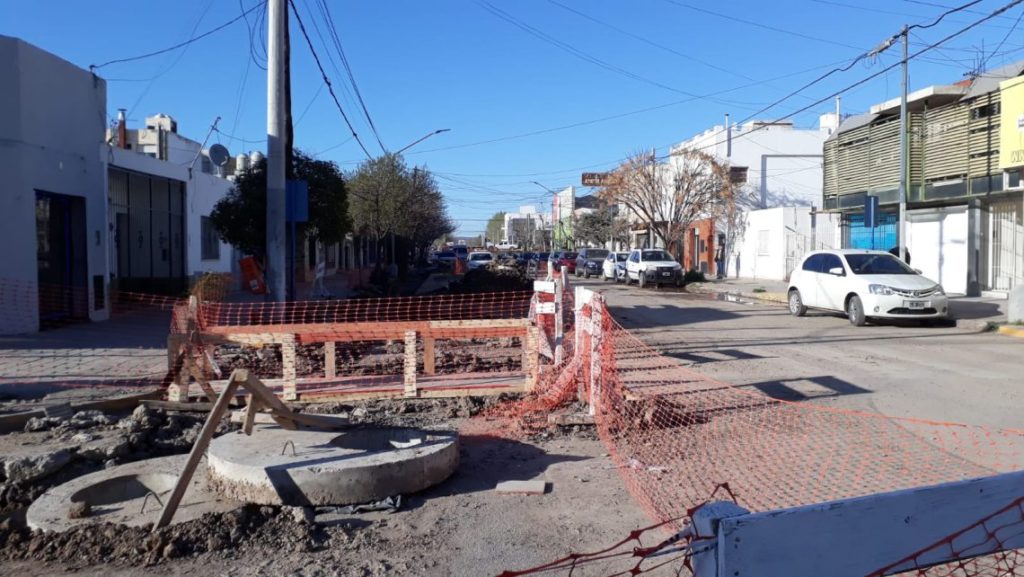 Confirman corte en la calle Perito Moreno por obras pluviales