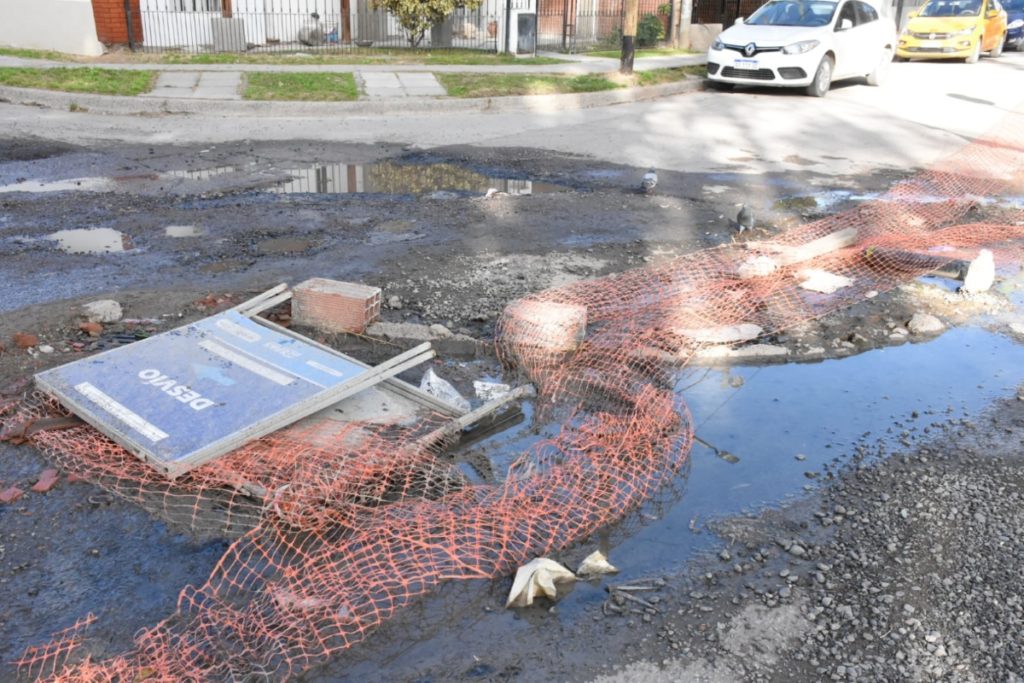 El barrio La Sirena avanza en soluciones para los problemas de saneamiento