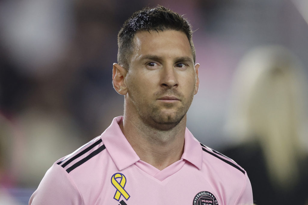 Lionel Messi no pudo seguir y fue sustituido en Inter Miami ante Toronto