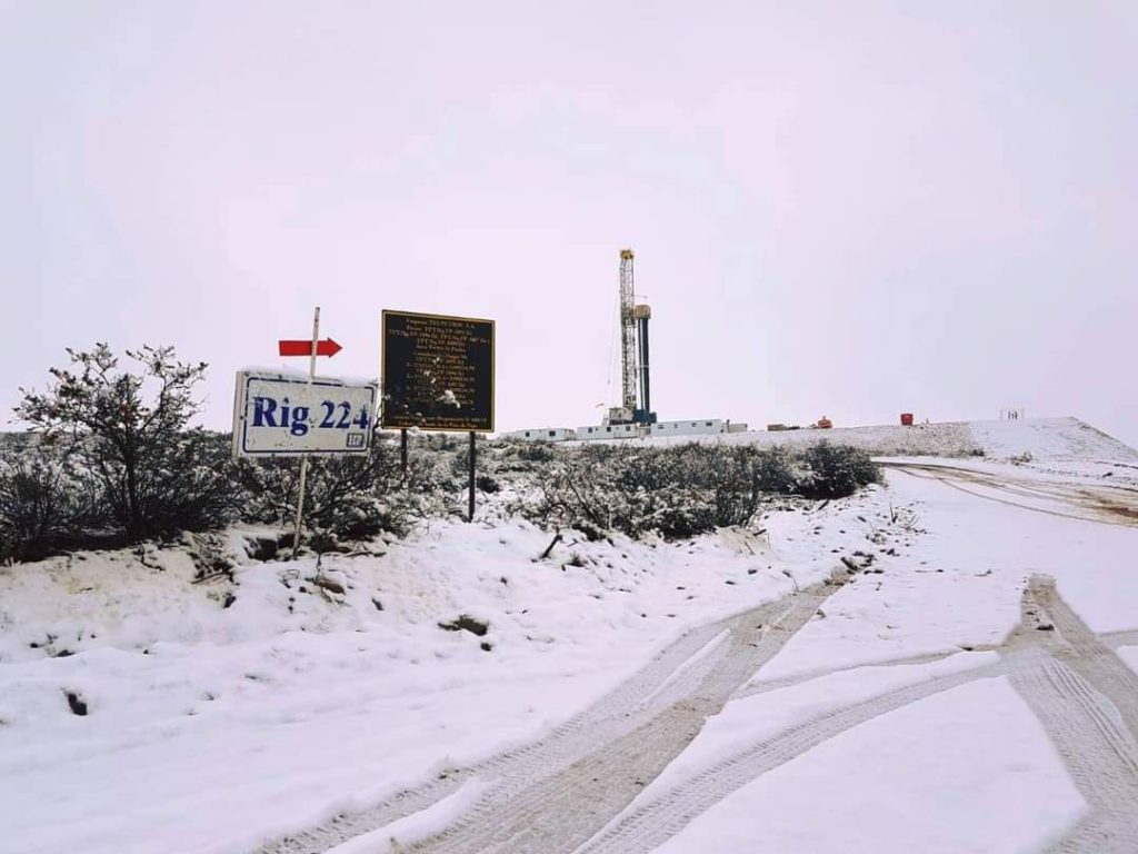 Fortín de Piedra logró el 32% de la producción de gas de Vaca Muerta en este invierno