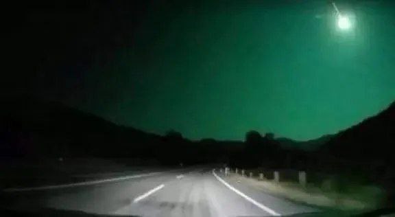 Un meteorito cayó a la madrugada en la zona cordillerana