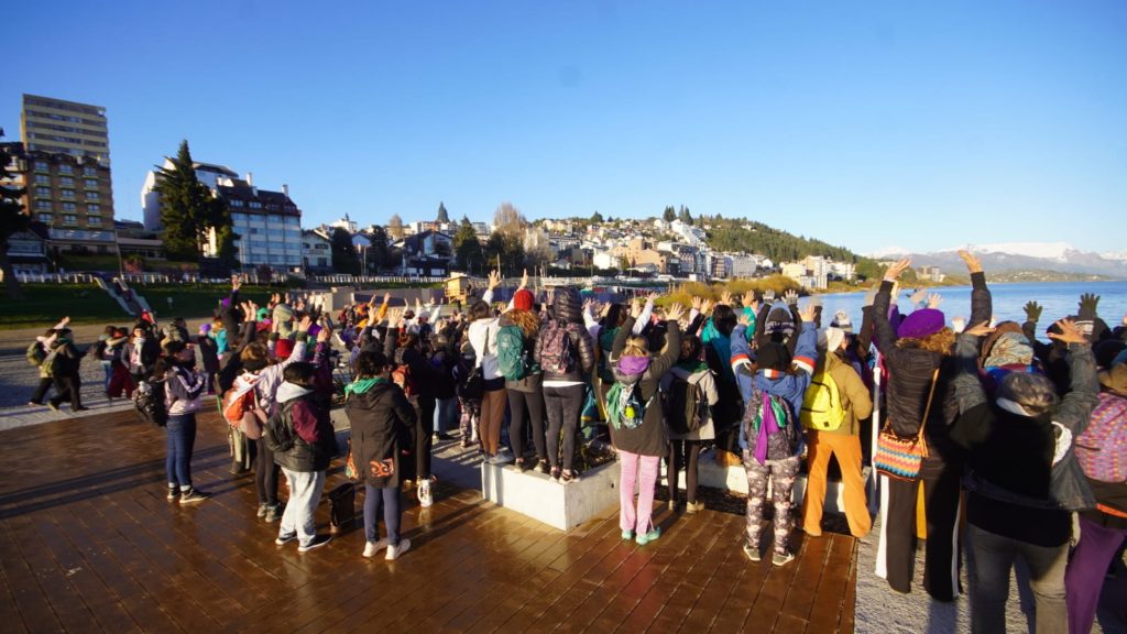 Primeras actividades en el Encuentro Plurinacional de Mujeres y Disidencias